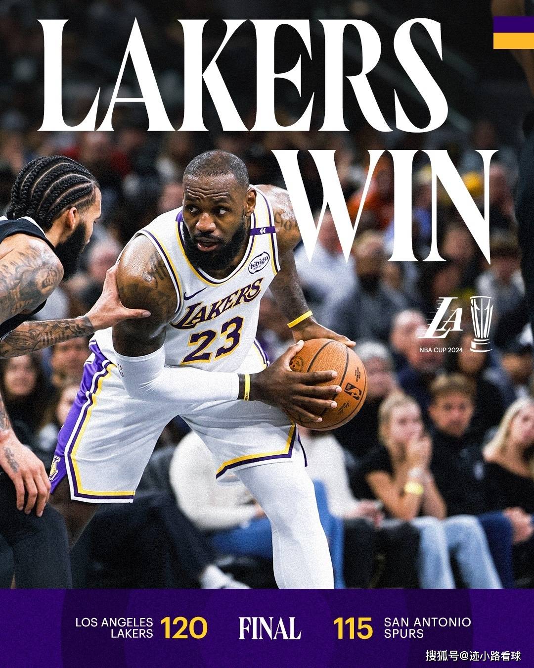 包含湖人客场凯旋反擒黄蜂稳守殿堂，詹姆斯再猛发威教练团更见高效的词条