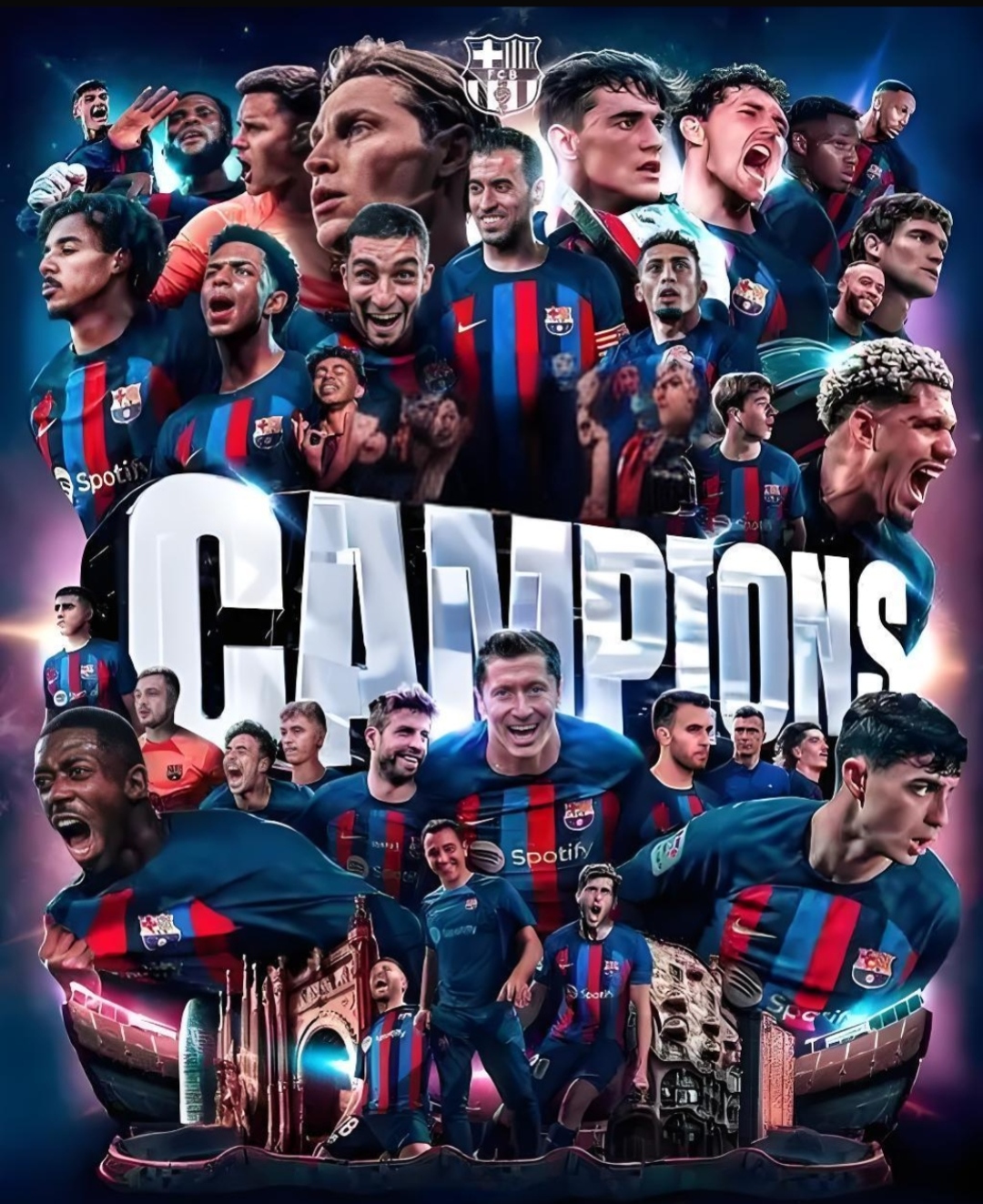 巴塞罗那客场战胜比利亚雷亚尔，继续保持联赛不败的简单介绍